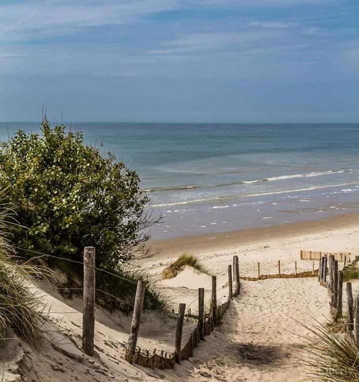 Opale Villa Appartement Dans Villa Architecte 200M De La Plage Merlimont-Plage Kültér fotó